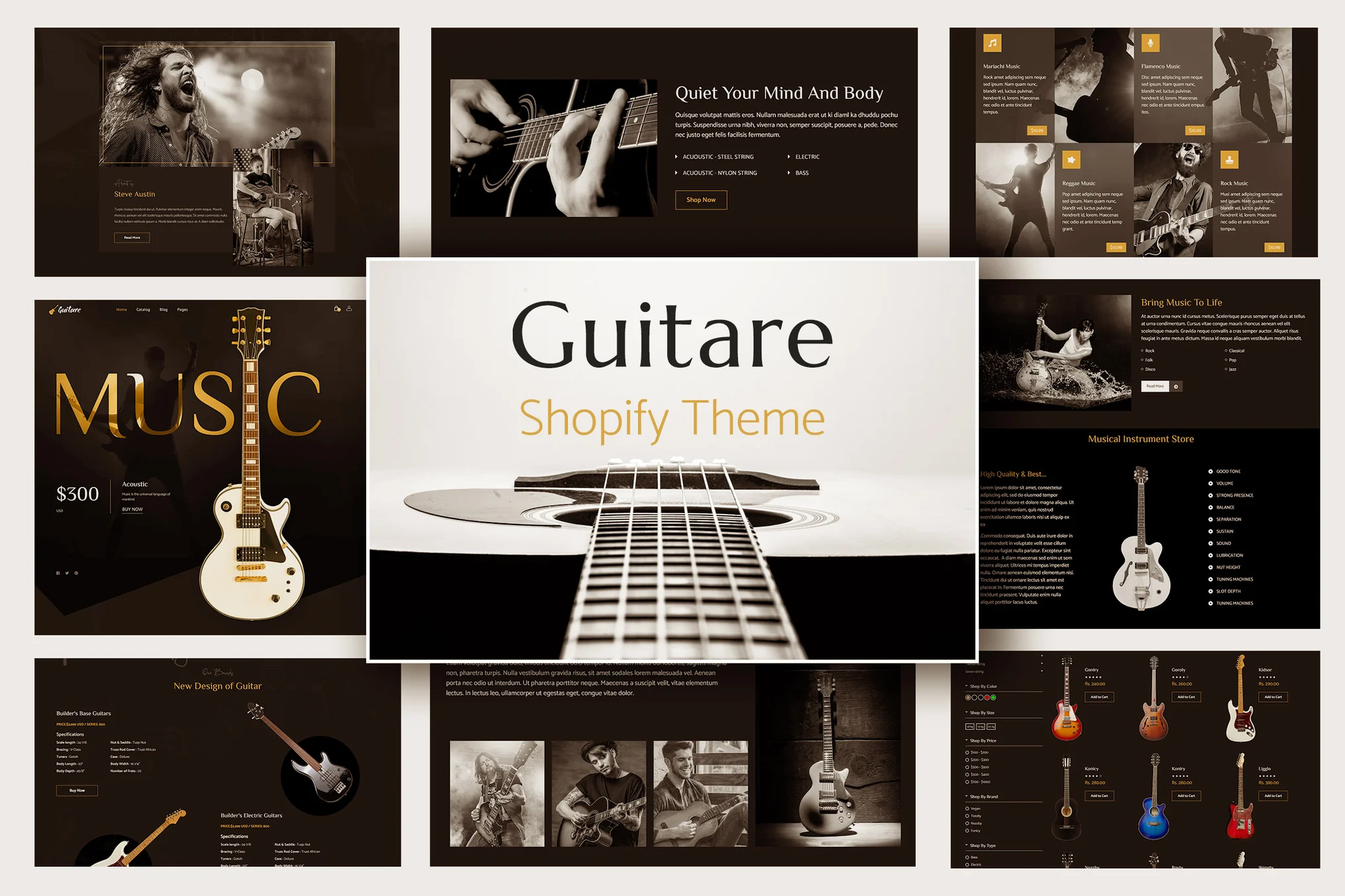 Guitare Music Store Shopify Theme