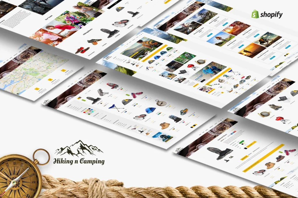 Hiking Adventure Shopify Theme
