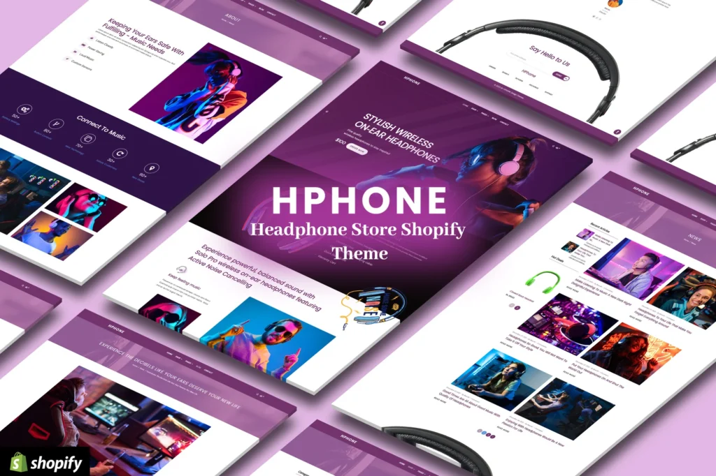 Hphone Audio Store Shopify Theme