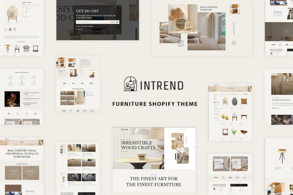 Intrend Interior Shop Shopify Theme