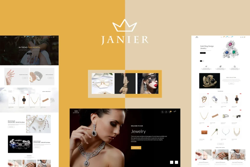 Janier Jewelry Shopify Theme