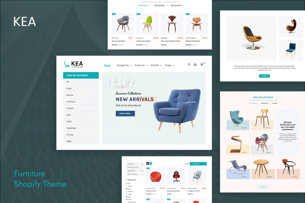 Kea Interior Shopify Theme