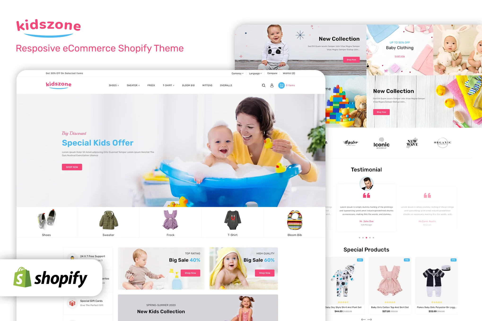KidsZone Fashion Shopify Theme