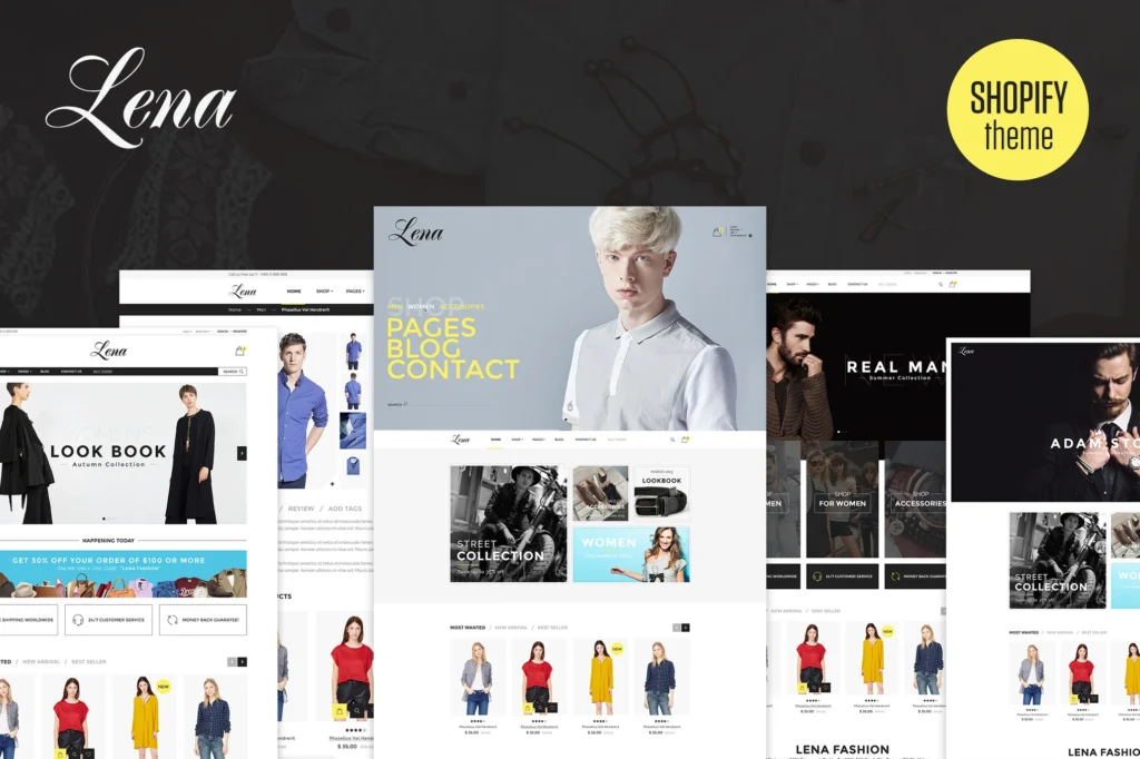 Lena Fashion Shopify Theme