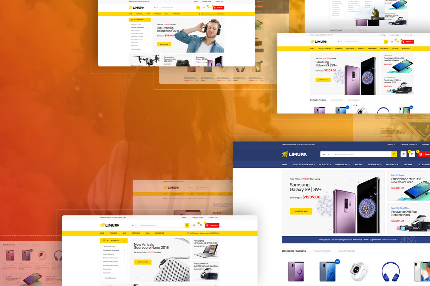 Limupa Electronics Shopify Theme