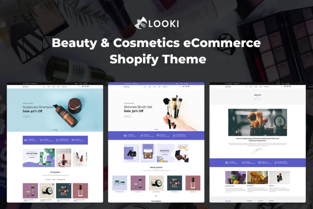 Looki Cosmetics Shopify Theme