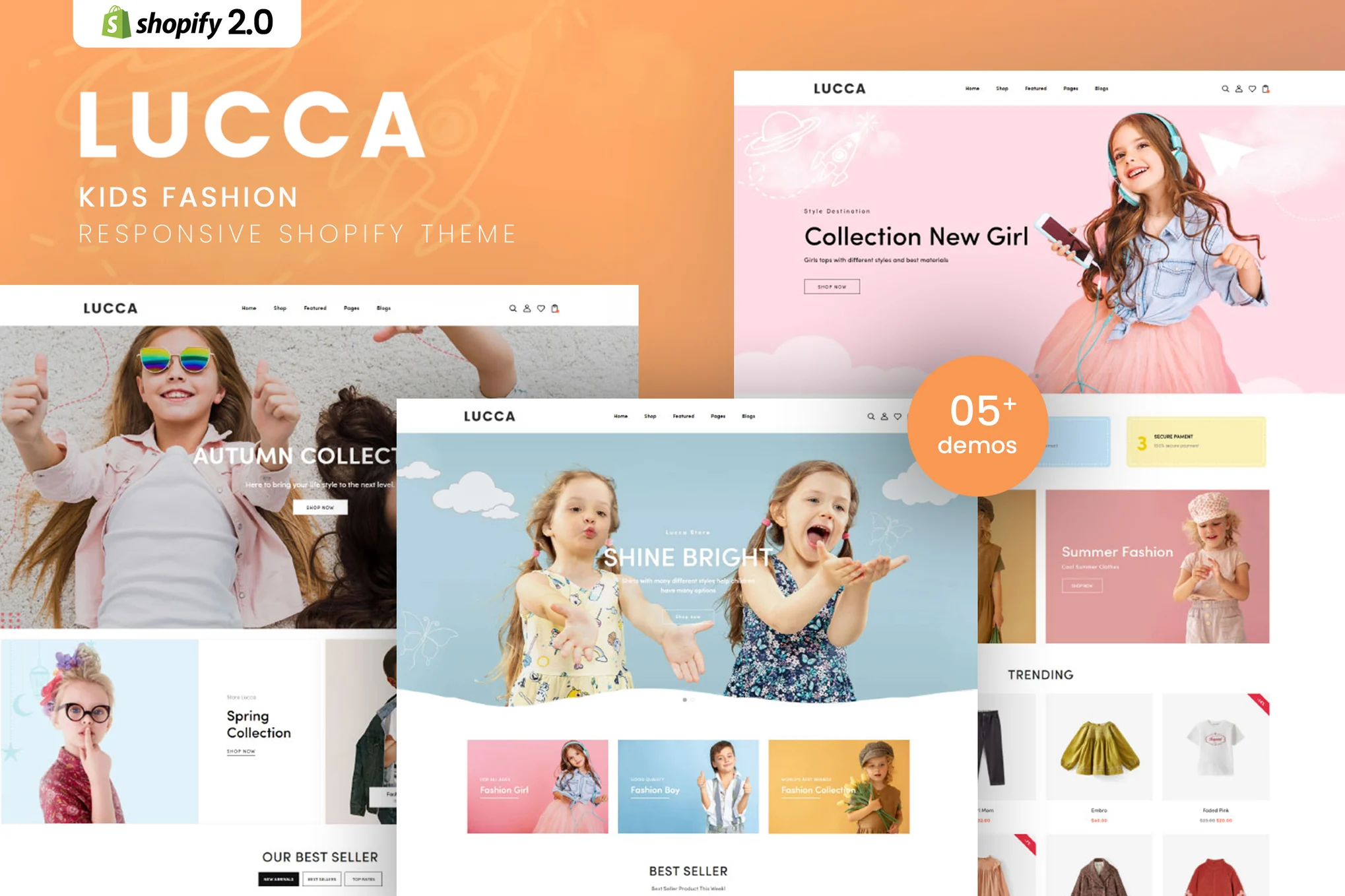 Lucca Kids Fashion Shopify Theme