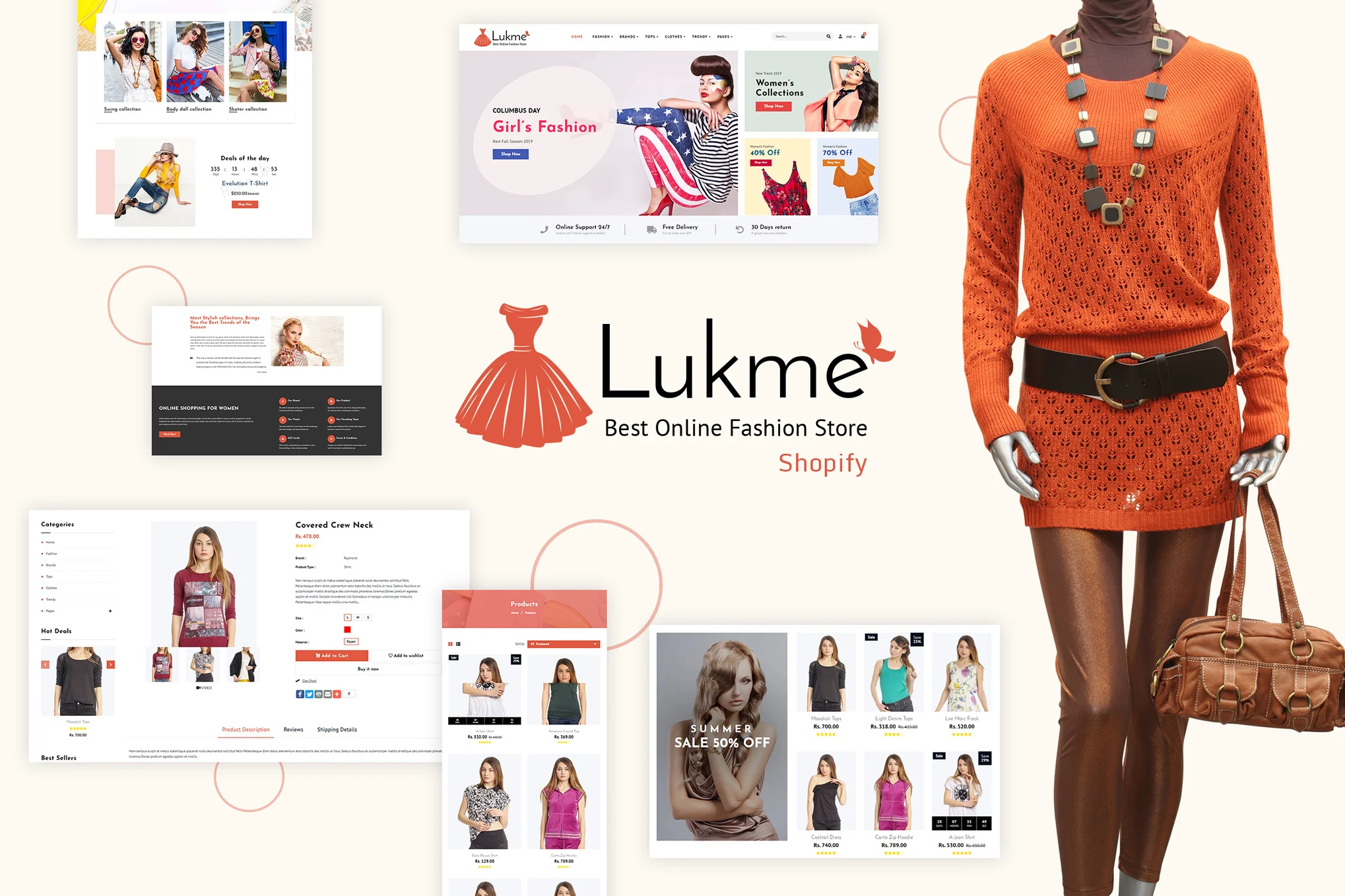 Lukme Fashion Shopify Theme