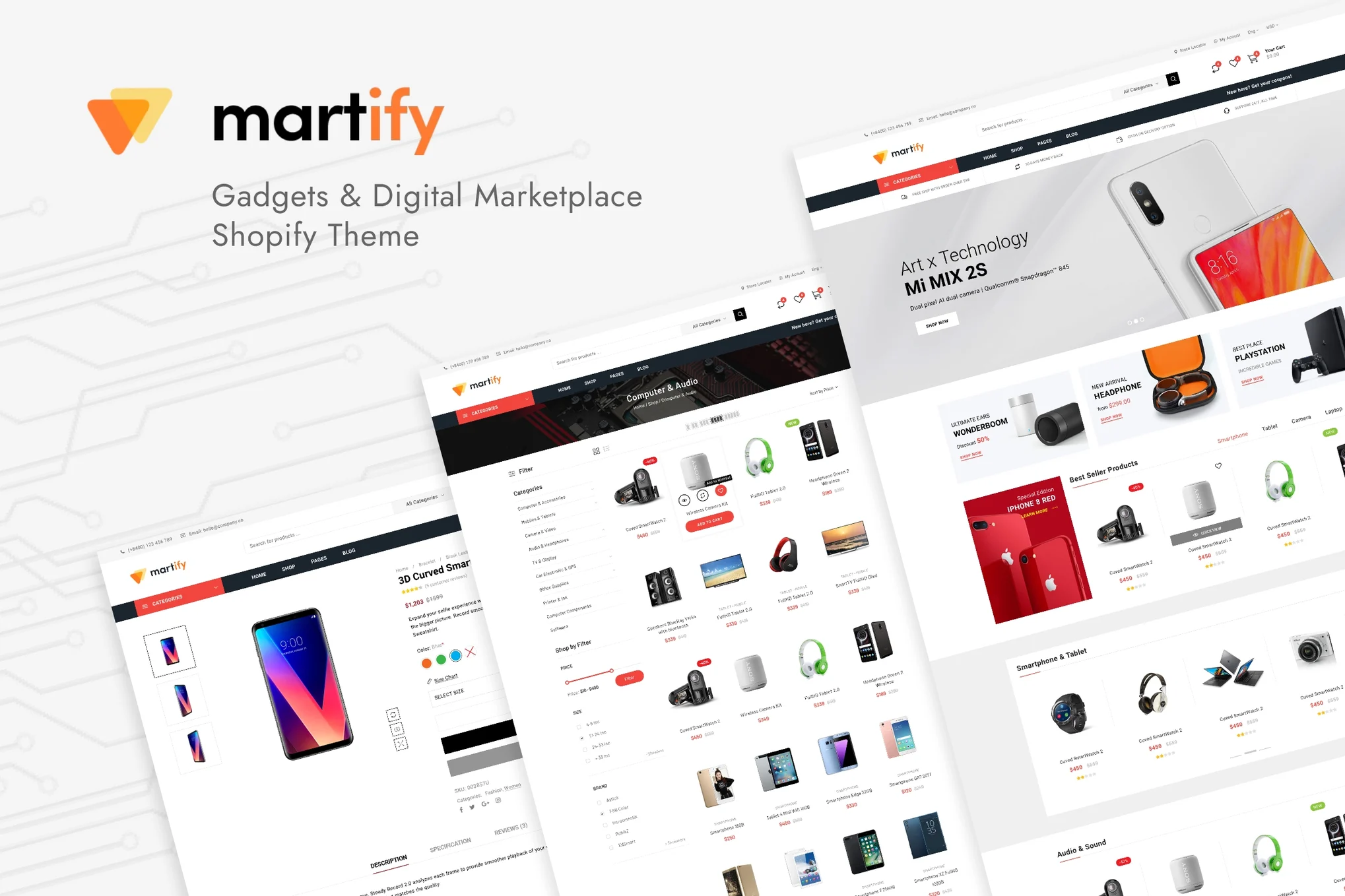Martify Marketplace Shopify Theme