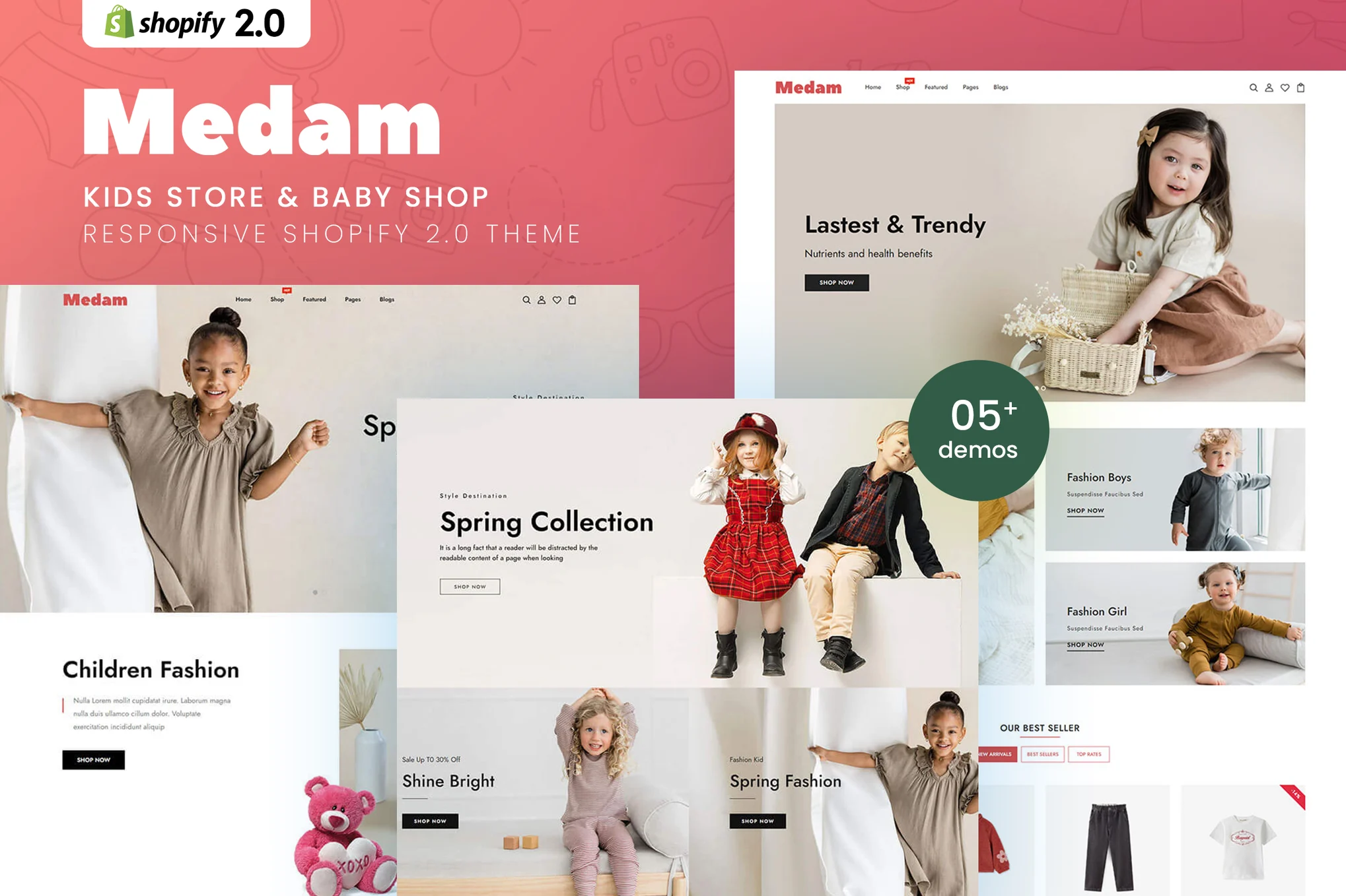Medam Baby Shop Shopify Theme