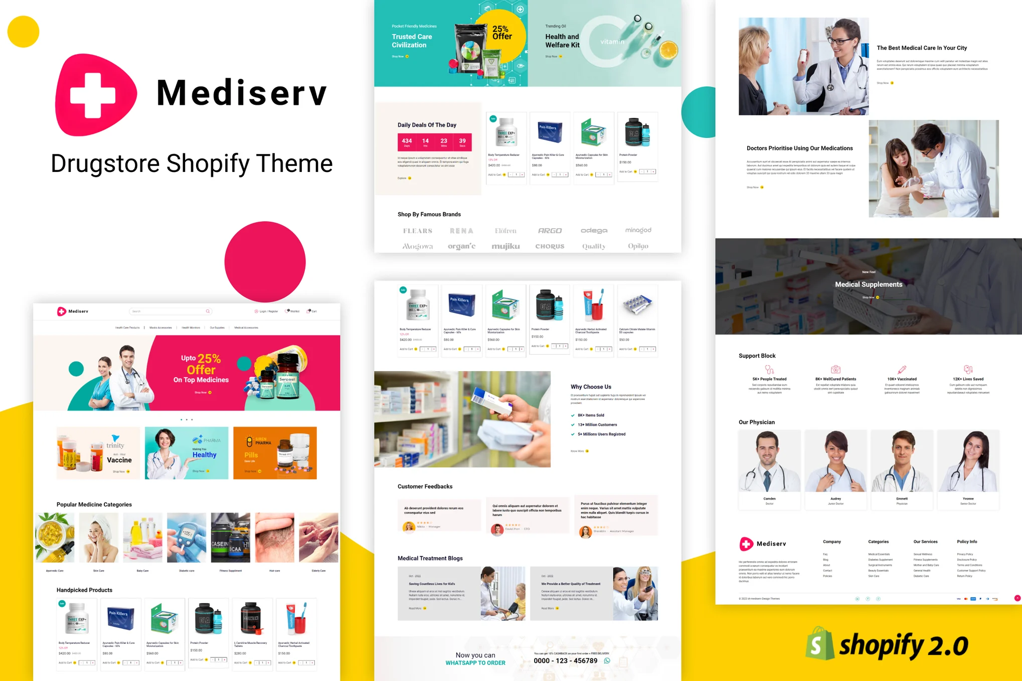 Mediserv Drugstore Shopify Theme