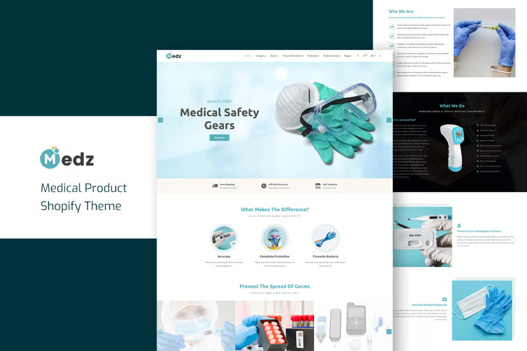 Medz Medical Shopify Theme