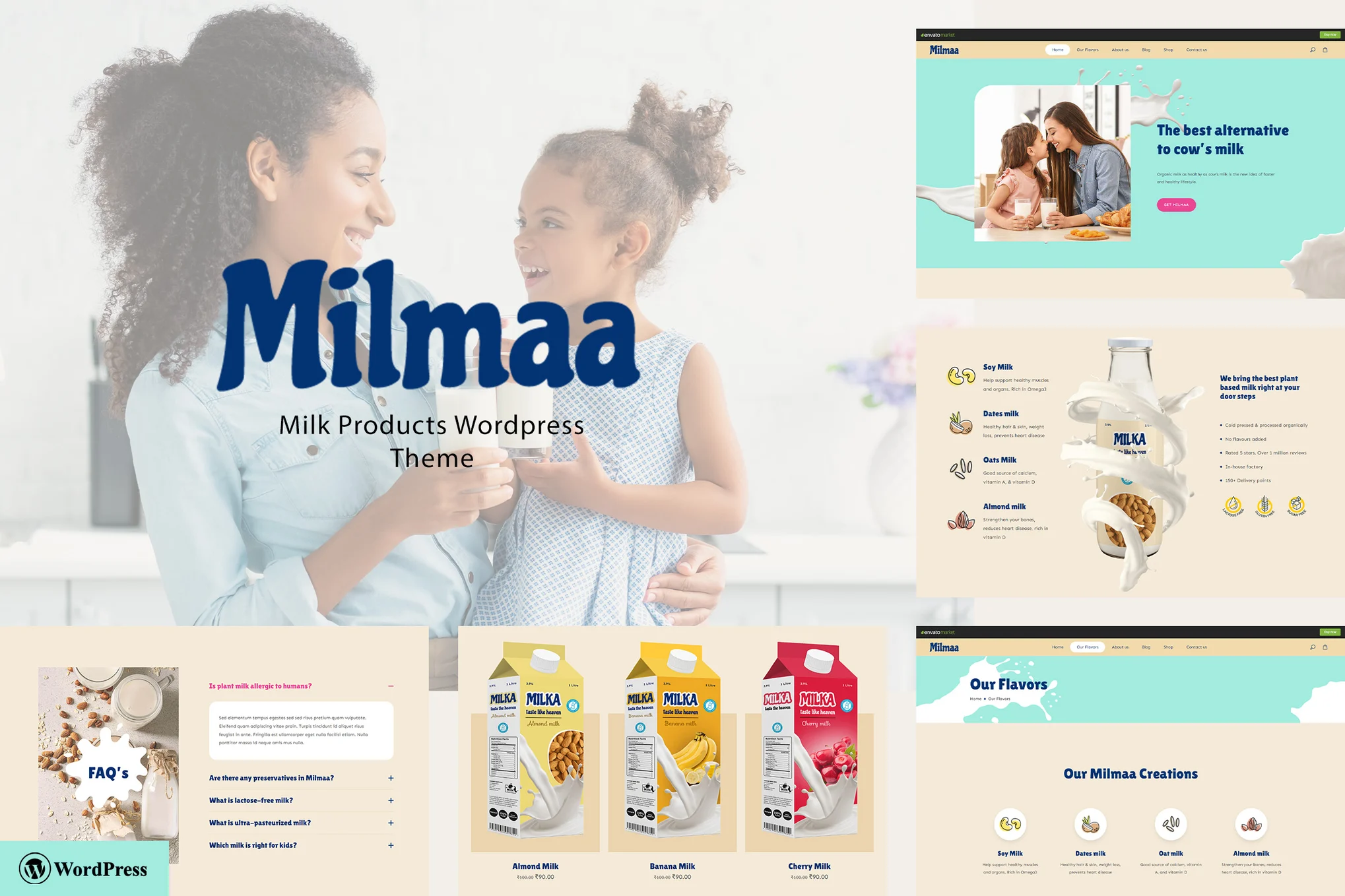 Milmaa OnePage Shopify Theme