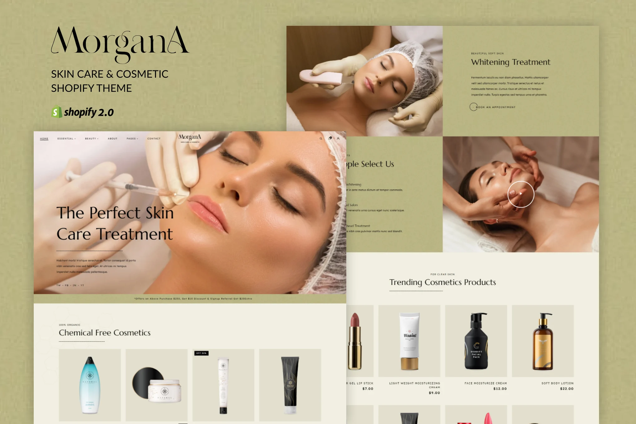 Morgana Cosmetics Shopify Theme