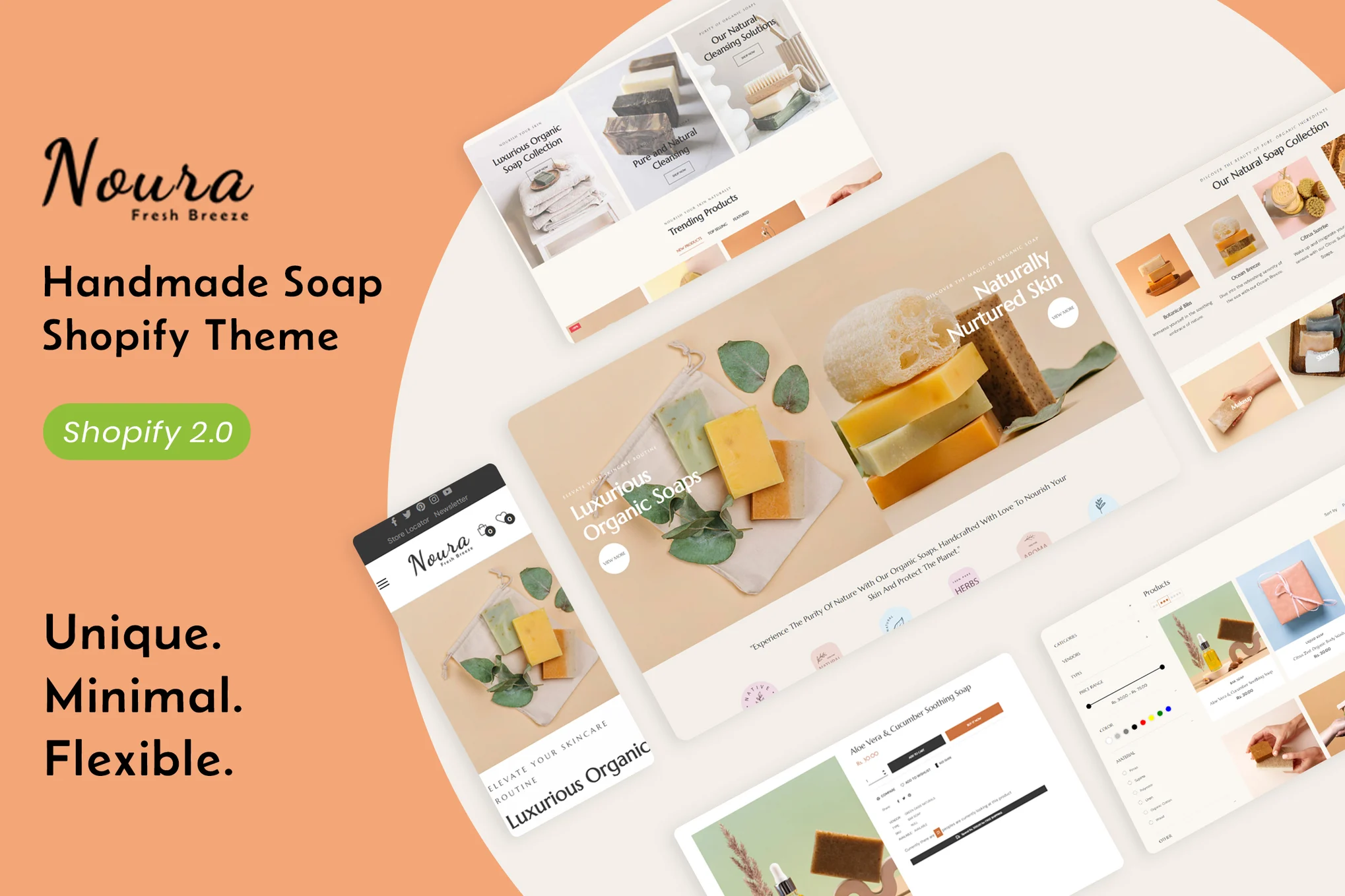 Noura Soap Shopify Theme