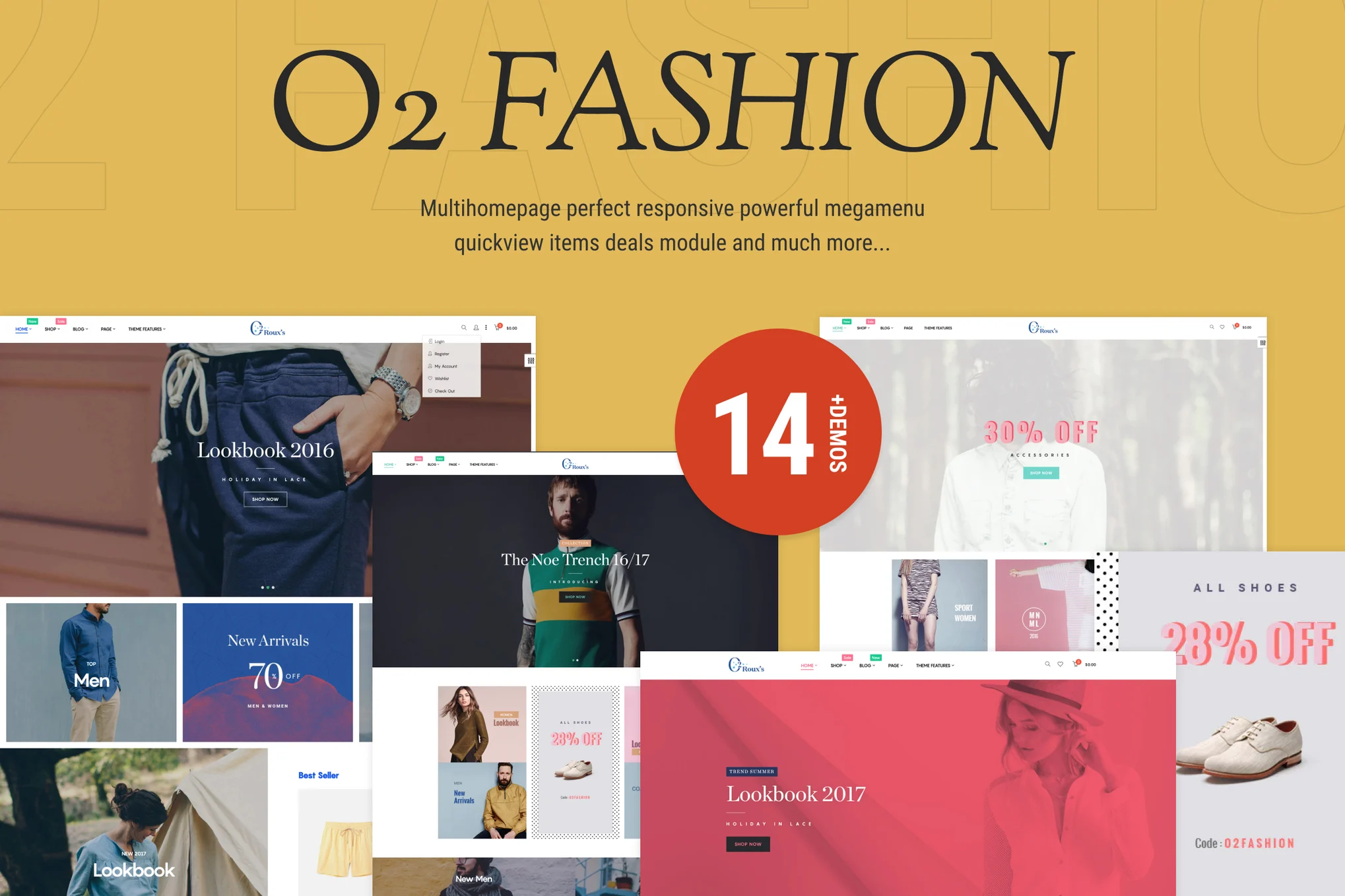 O2 Fashion Shopify Theme