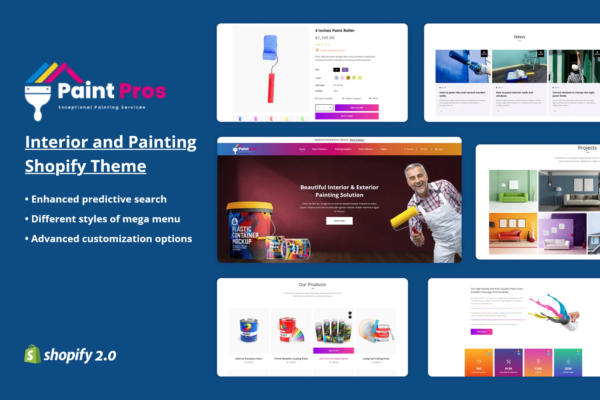 Paintpros Painting Shopify Theme