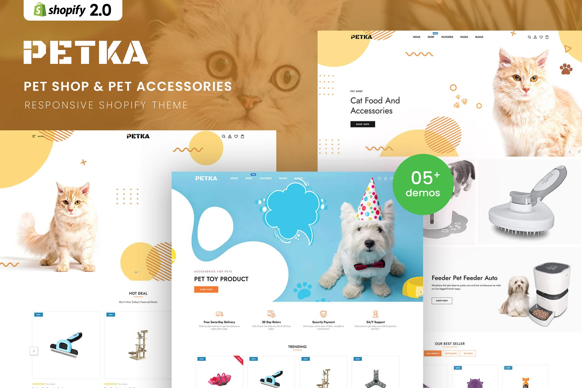 Petka Pet Shop Shopify Theme