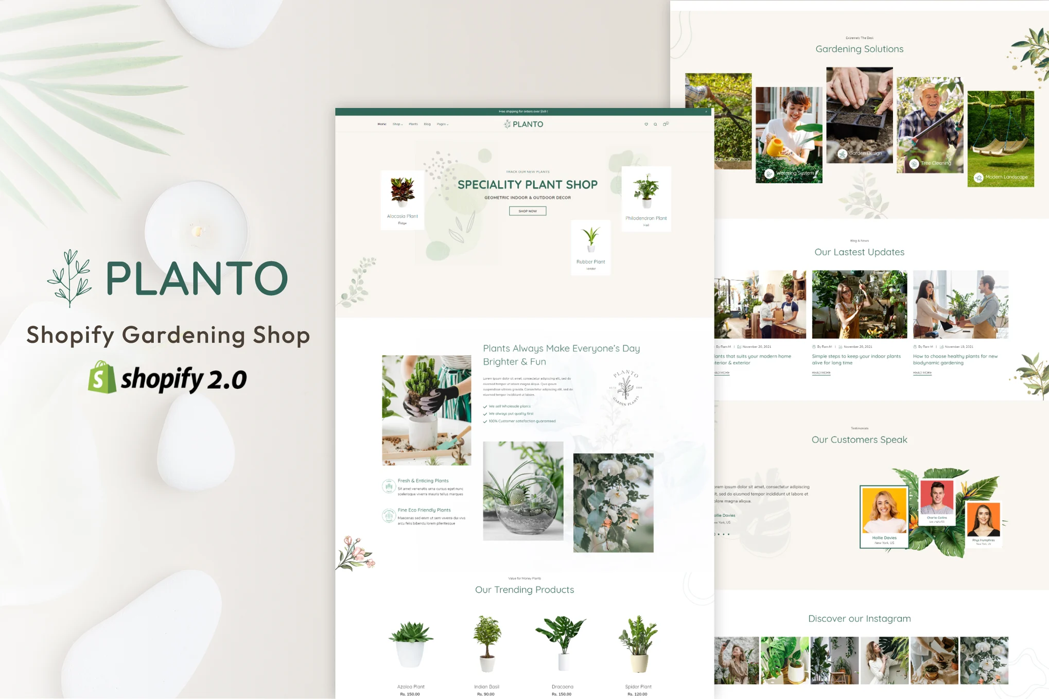Planto Gardening Shopify Theme