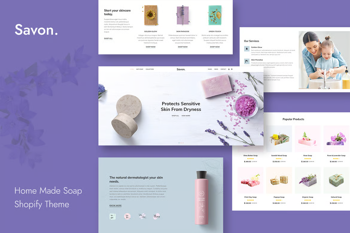 Savon Soap Shopify Theme