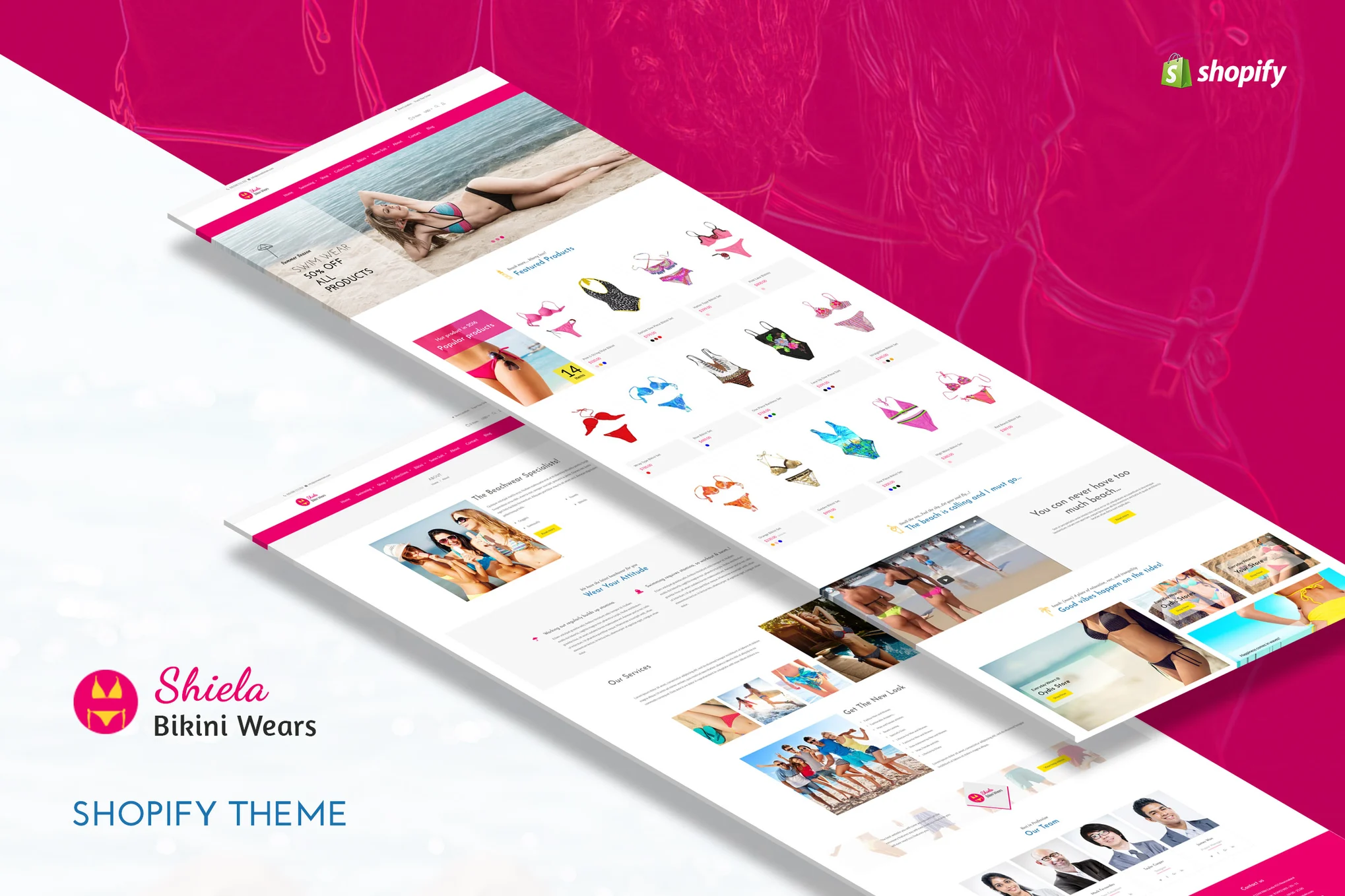 Sheila Bikini Shopify Theme