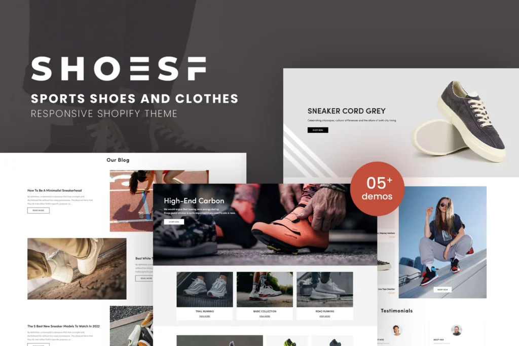 Shoesf Sports Shoes Shopify Theme