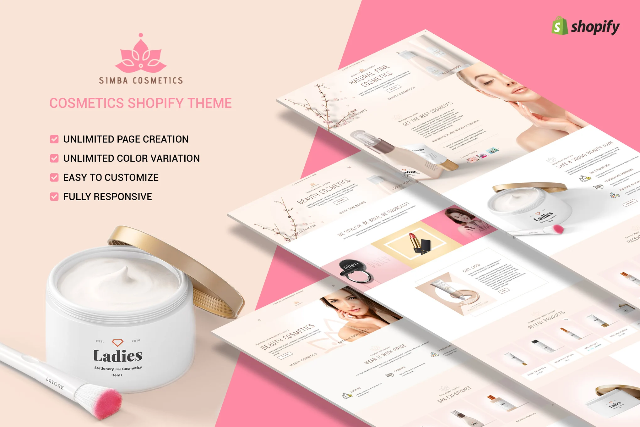 Simba Beauty Shopify Theme