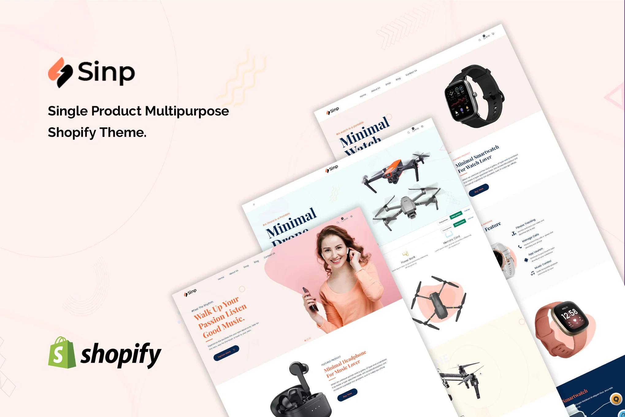 Sinp Multipurpose Shopify Theme
