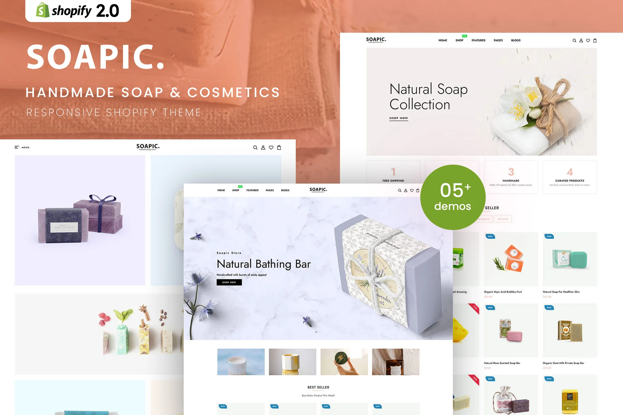 Soapic Handmade Soap Shopify Theme