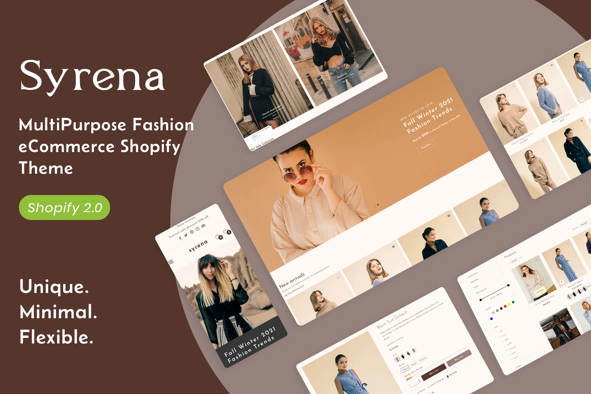 Syrena Fashion Shopify Theme