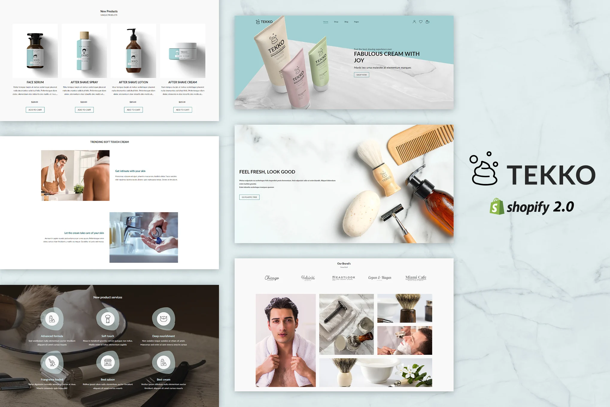 Tekko Beard Oil Shopify Theme