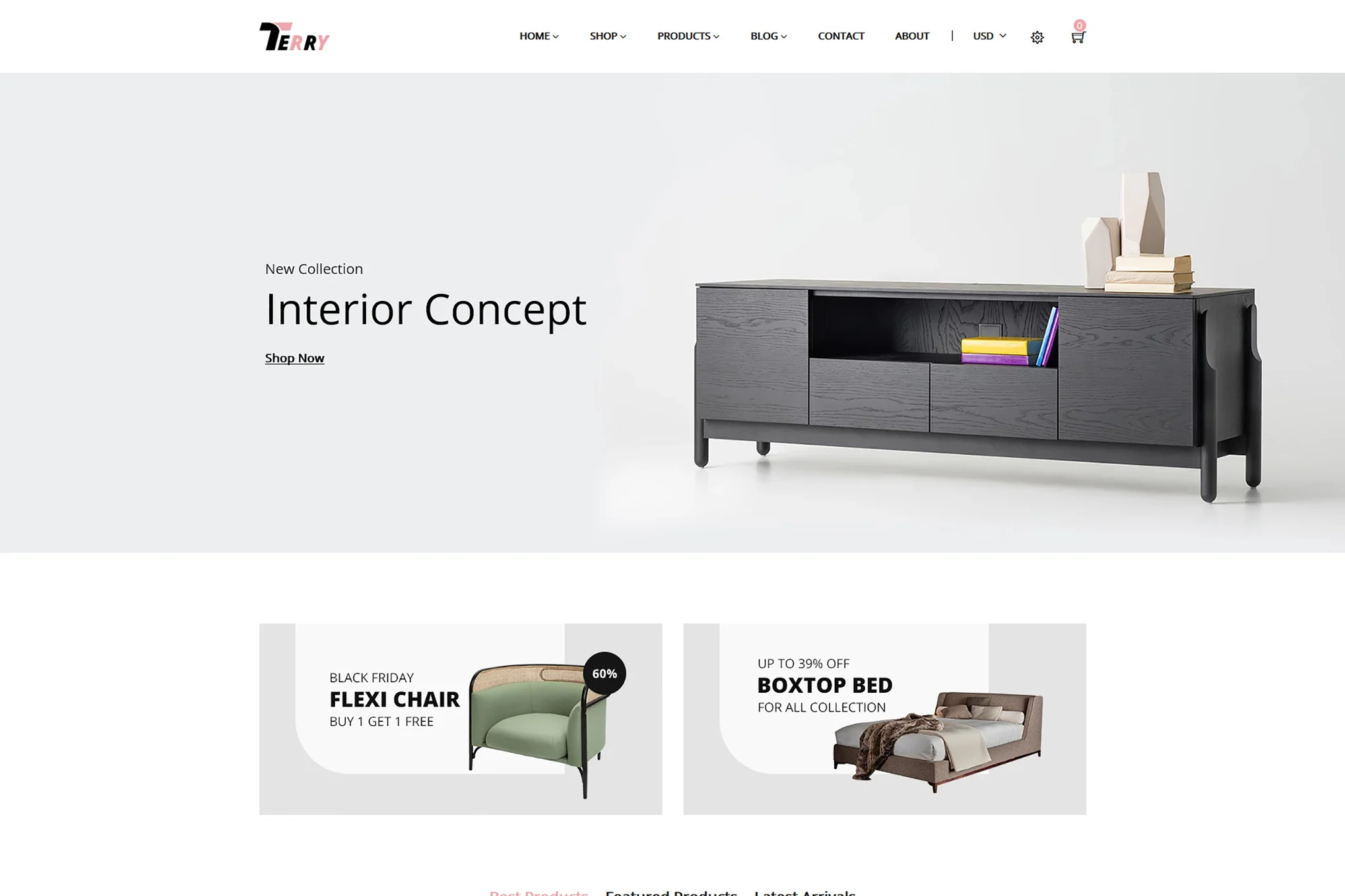 Terry Furniture Shopify Theme