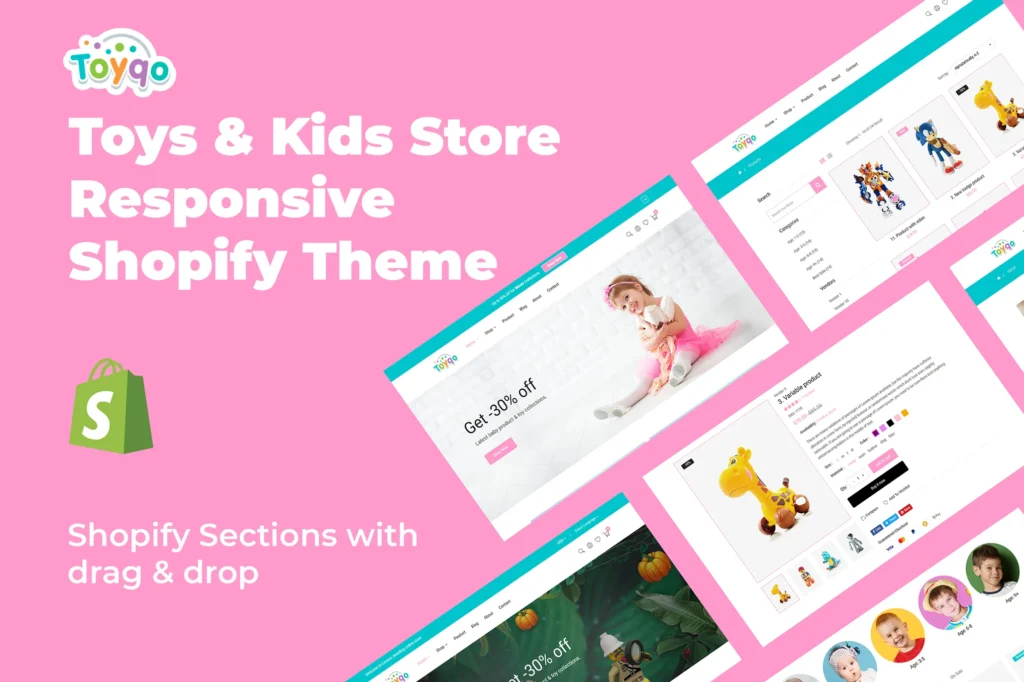 Toyqo Kids Store Shopify Theme