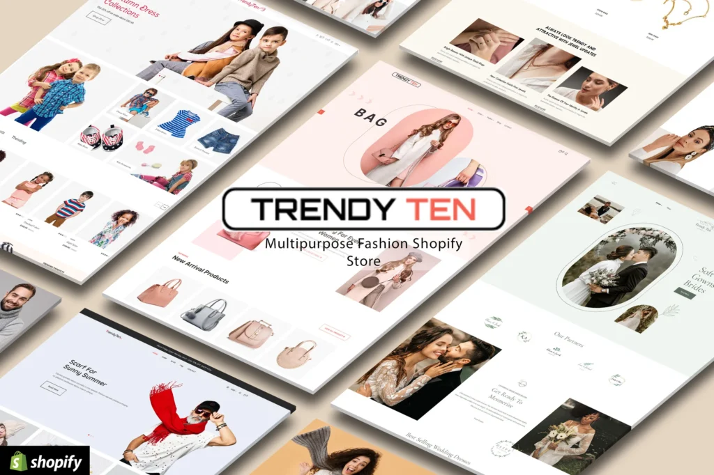 Trendy Ten Multipurpose Shopify Theme