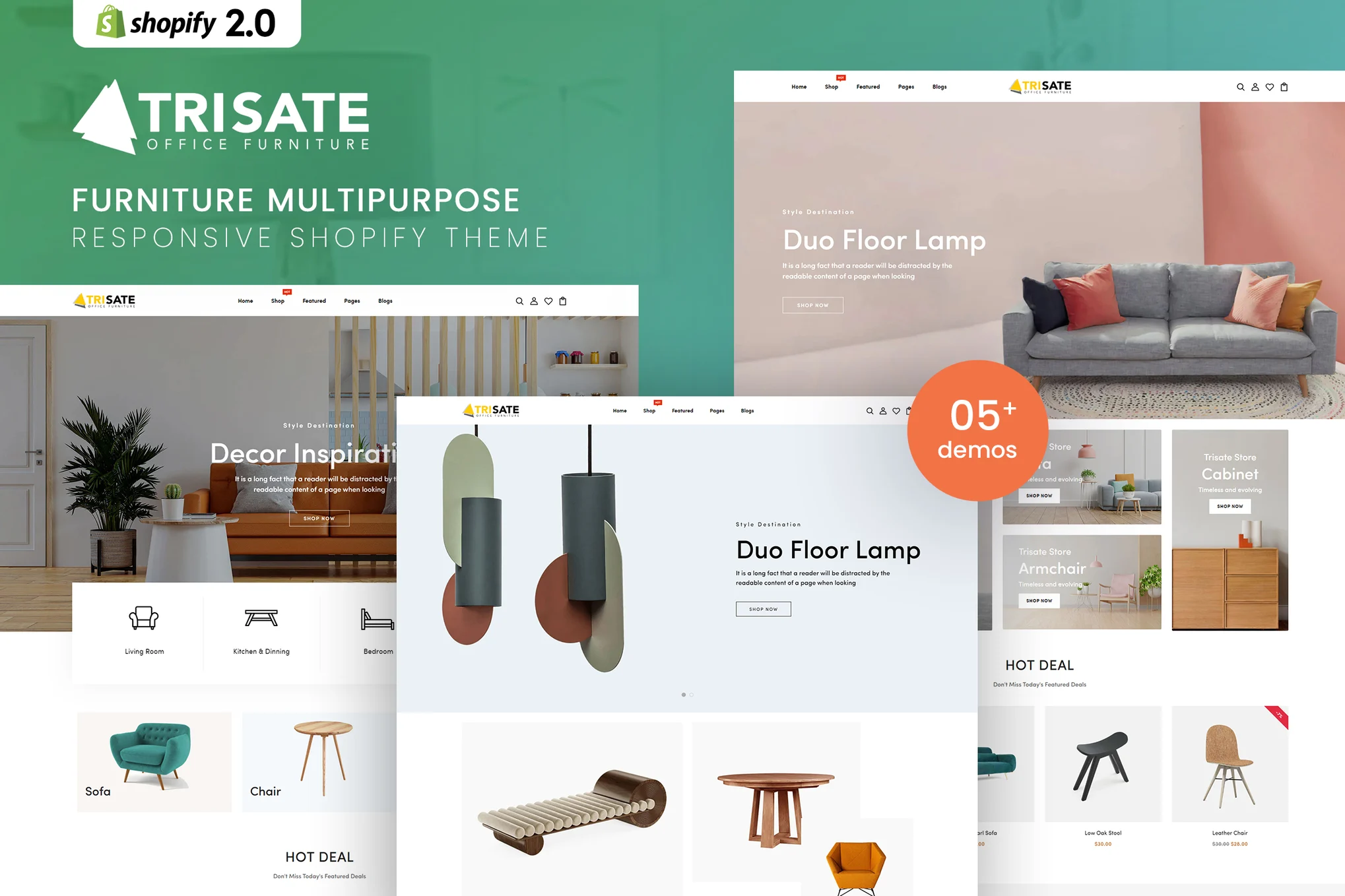 Trisate Furniture Shopify Theme