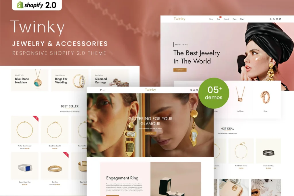 Twinky Jewelry Shopify Theme