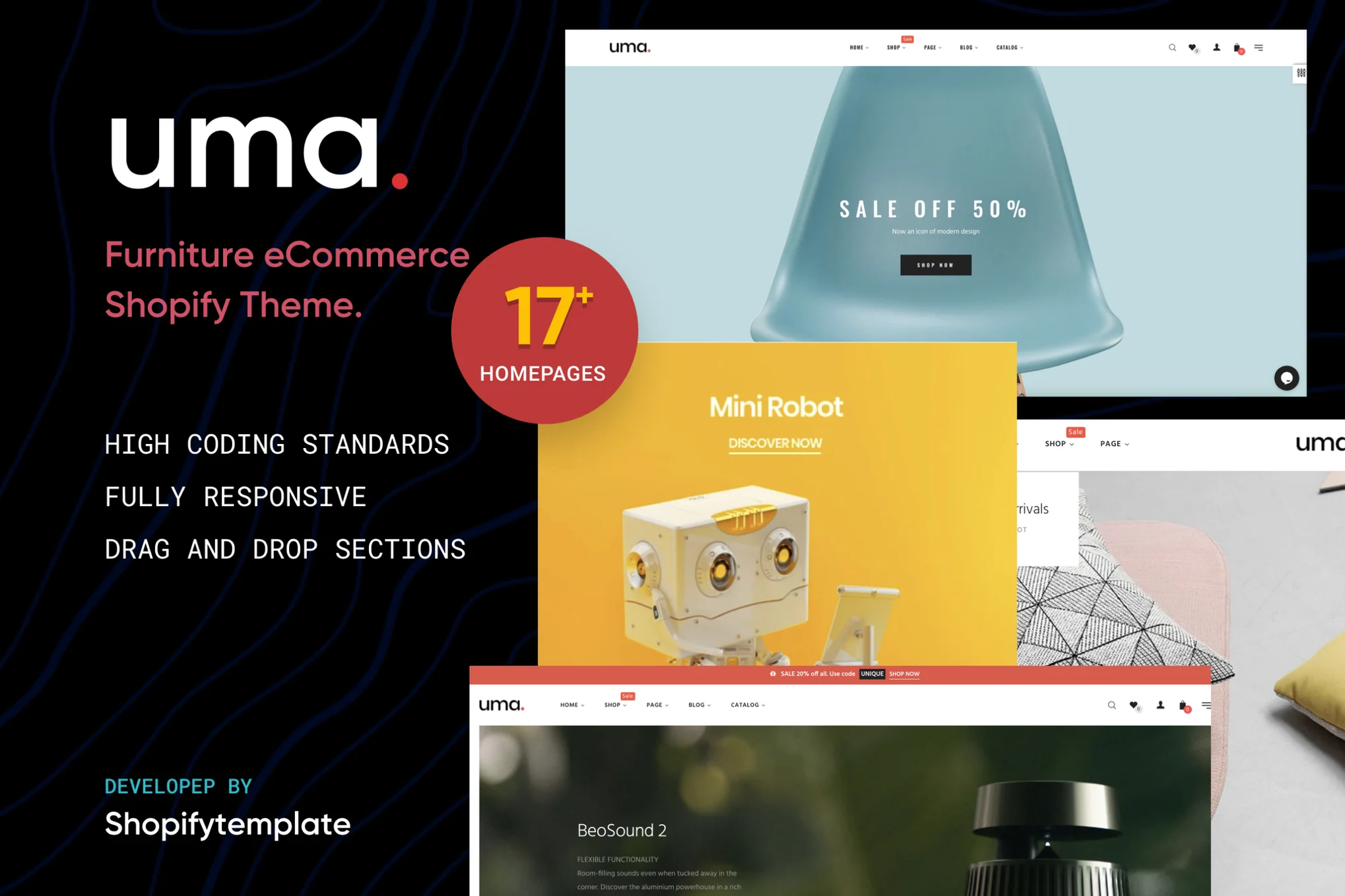 Uma Minimal Shopify Theme