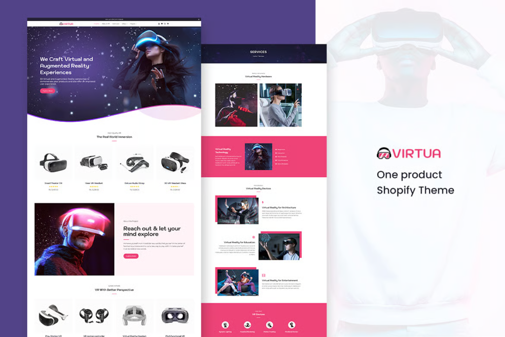 Virtux One Product Shopify Theme
