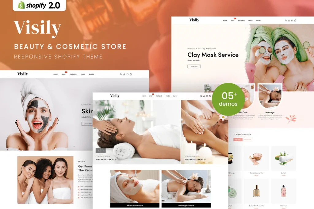 Visily Cosmetic Shopify Theme