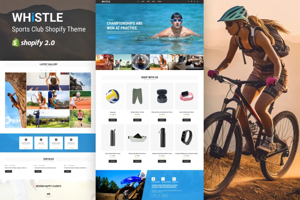 Whistle Sports Shopify Theme