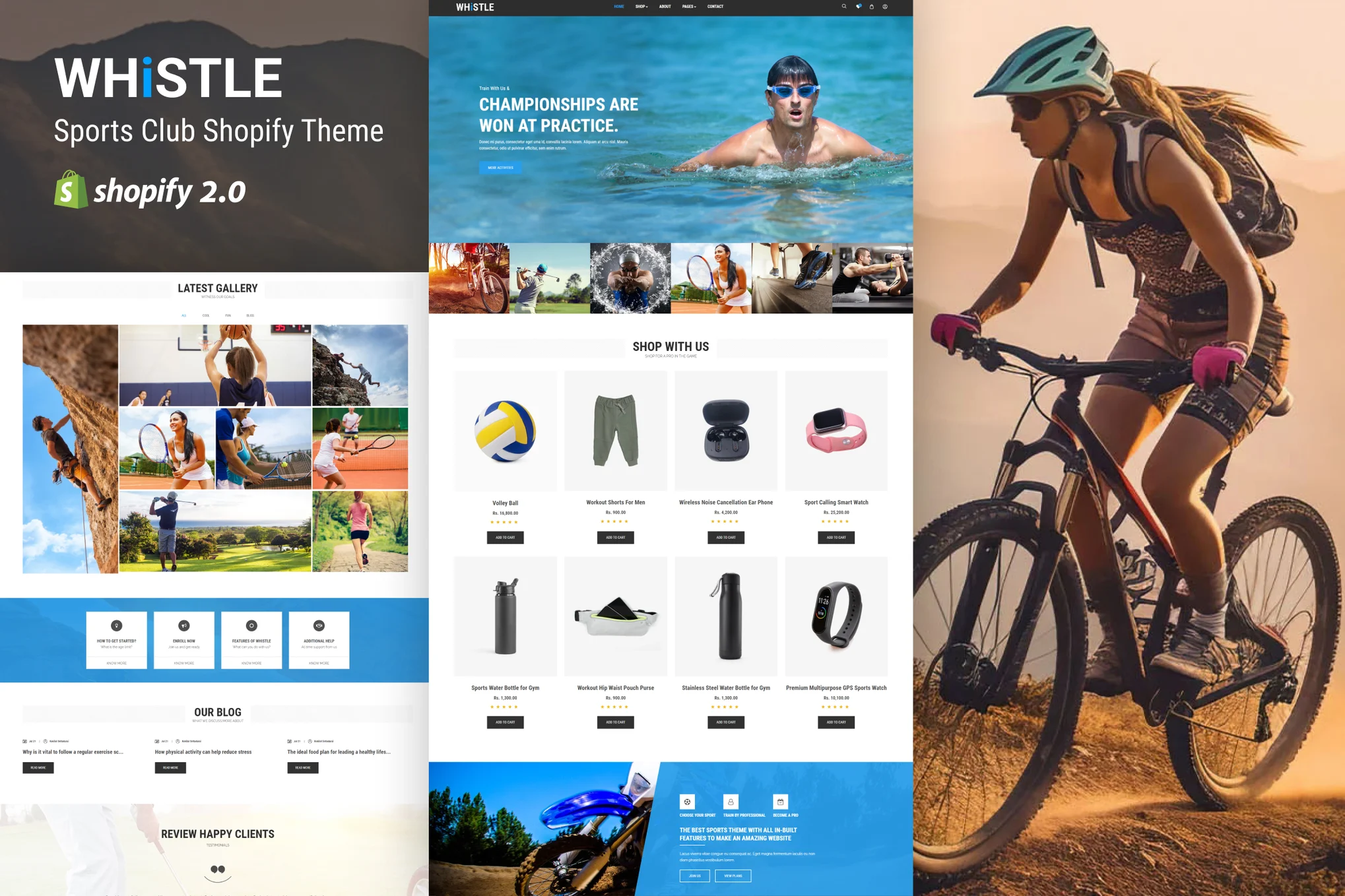 Whistle Sports Shopify Theme
