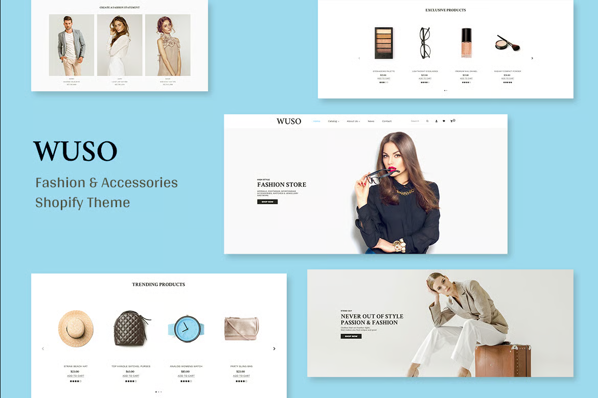 Wuso Fashion Shopify Theme