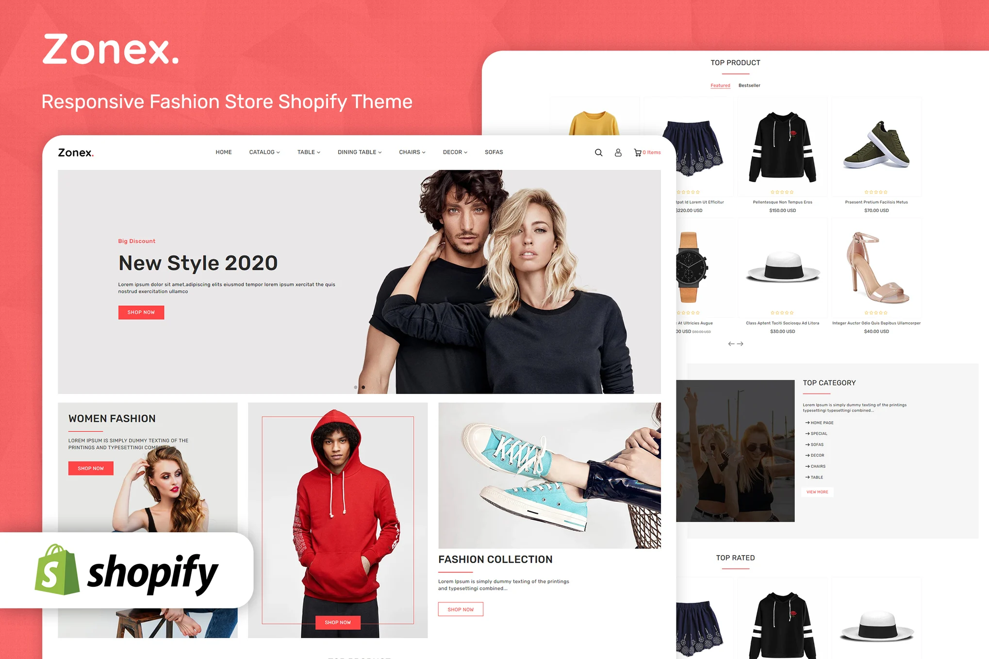 Zonex Multipurpose Shopify Theme