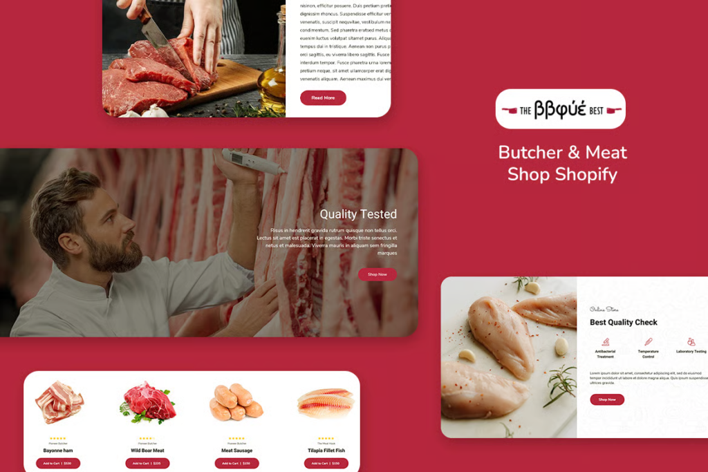BBque Butcher Shopify Theme