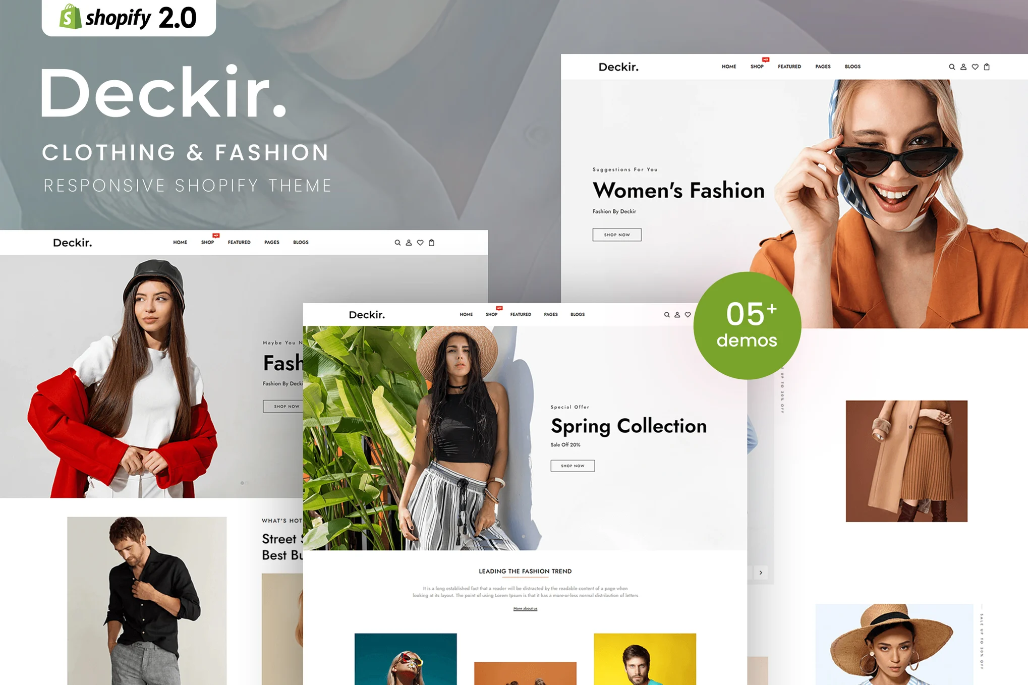 Deckir Fashion Shopify Theme