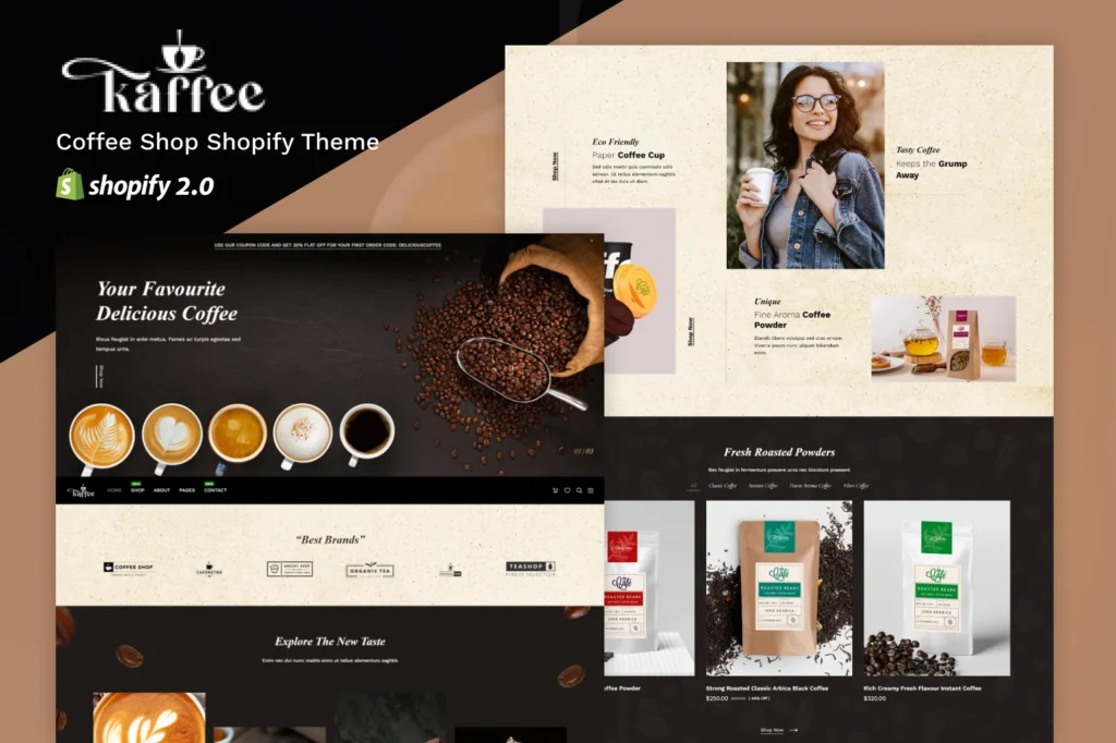Kaffe Coffee Shopify Theme