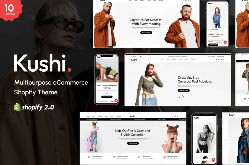 Kushi Fashion Shopify Theme