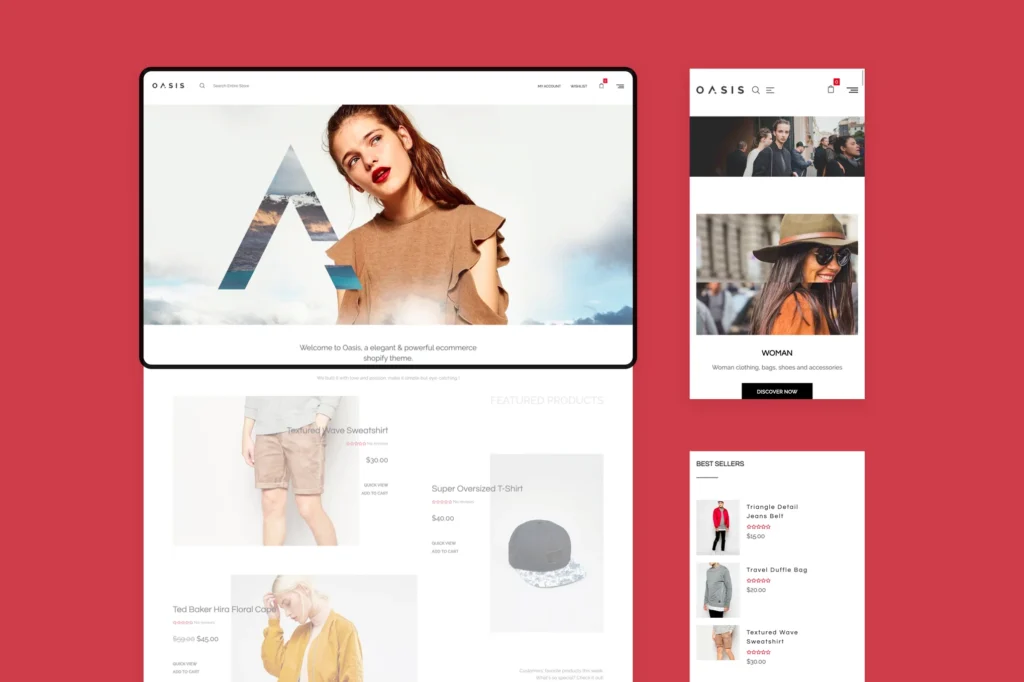 Oasis Modern Shopify Theme