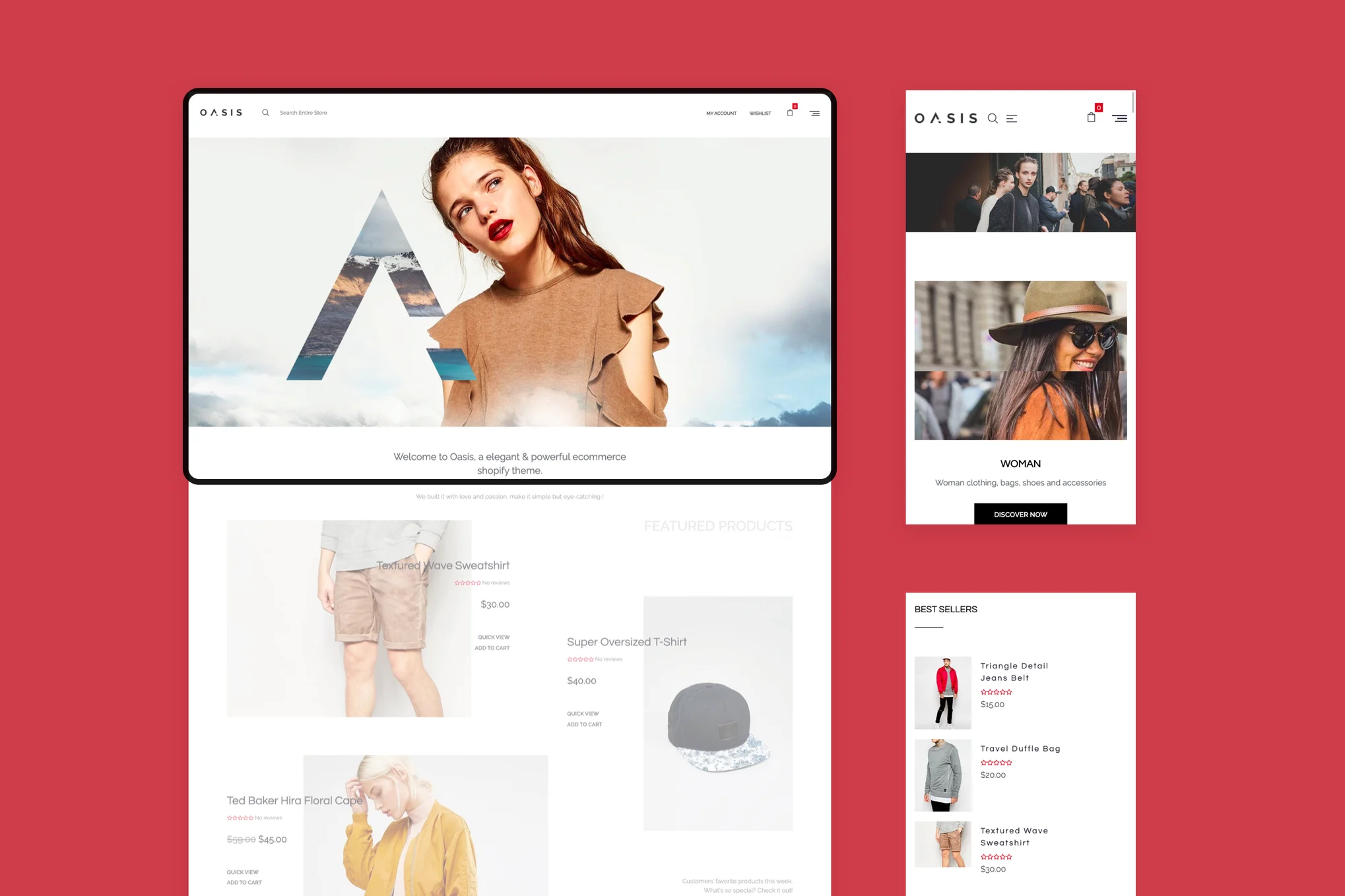 Oasis Modern Shopify Theme