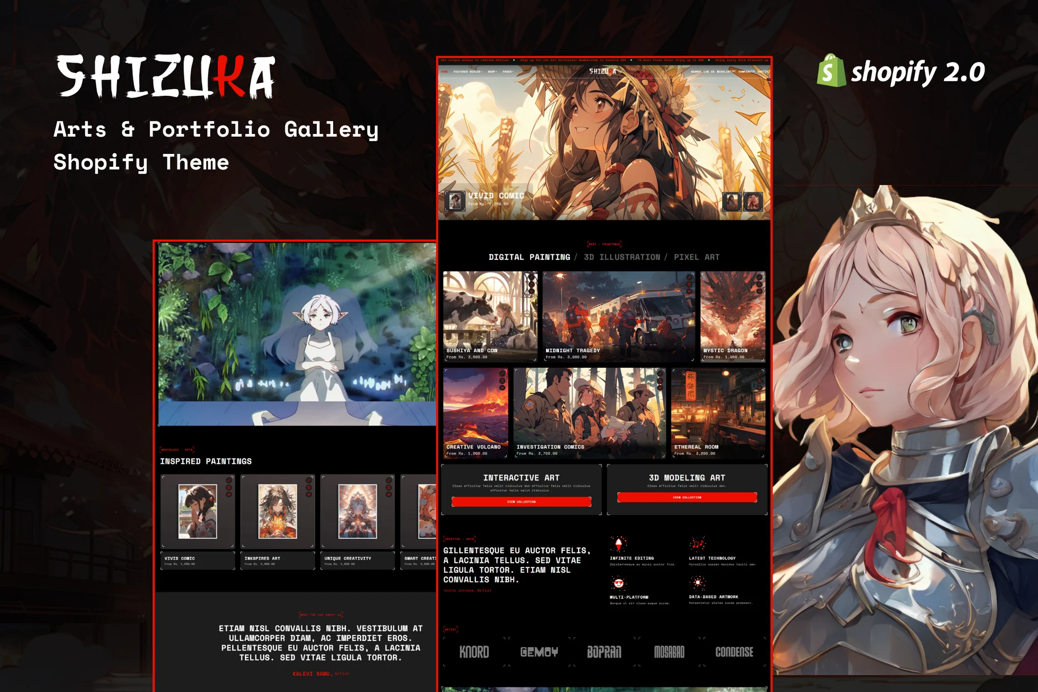 Shizuka eCommerce Shopify Theme